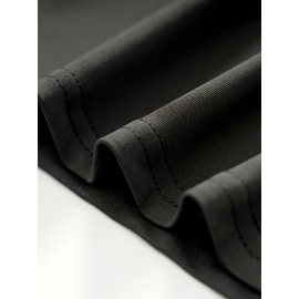 Women'S V-Neck T-Shirt with Left Chest & Sleeve Logo Print, Customizable Personal Design, Soft Breathable Stretch Fabric for Comfortable Movement - Perfect for, Casual Wear, Yoga, Dance & Sports Teams, Comfortable Fit, Durable Construction