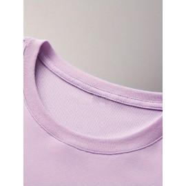 Stitch Graphic Print T-Shirt - Casual & Comfortable Crew Neck with Double Shoulder Straps, Breathable Summer Essential, Red with Blue Stitch Design, Perfect for Parties & Casual Attire, Casual Summer Top | Playful Print Tee | Comfortable Fit