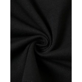 Stitch Graphic Print T-Shirt - Casual & Comfortable Crew Neck with Double Shoulder Straps, Breathable Summer Essential, Red with Blue Stitch Design, Perfect for Parties & Casual Attire, Casual Summer Top | Playful Print Tee | Comfortable Fit