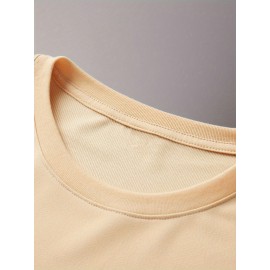 Stitch Graphic Print T-Shirt - Casual & Comfortable Crew Neck with Double Shoulder Straps, Breathable Summer Essential, Red with Blue Stitch Design, Perfect for Parties & Casual Attire, Casual Summer Top | Playful Print Tee | Comfortable Fit