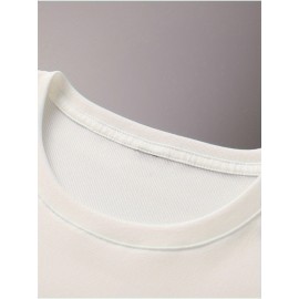 Stitch Graphic Print T-Shirt - Casual & Comfortable Crew Neck with Double Shoulder Straps, Breathable Summer Essential, Red with Blue Stitch Design, Perfect for Parties & Casual Attire, Casual Summer Top | Playful Print Tee | Comfortable Fit