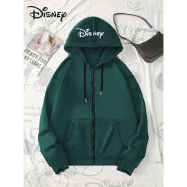Disney Women'S Villain-Themed Zip-Up Hoodie - 