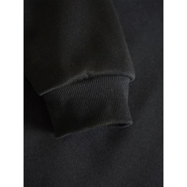 Women'S Calvin Graphic Hoodie - Black with Golden Lettering, Cozy Fall/Winter Pullover Sweatshirt, Hooded Sweatshirt for Everyday & Formal Outfits, Casual Wear, Trendy Design, Comfortable Fit, Stylish Hoodie, Fashion Lovers