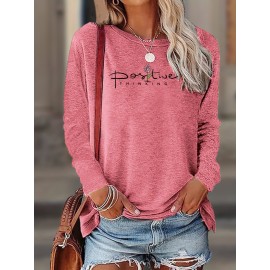 [Vintage Floral Tee] Soft Vintage-Inspired Women's Floral Print Long Sleeve T-Shirt | Machine Washable, Multi-Color Options S-XXL, Nontransparent Material, Casual Top for Spring Summer Fall